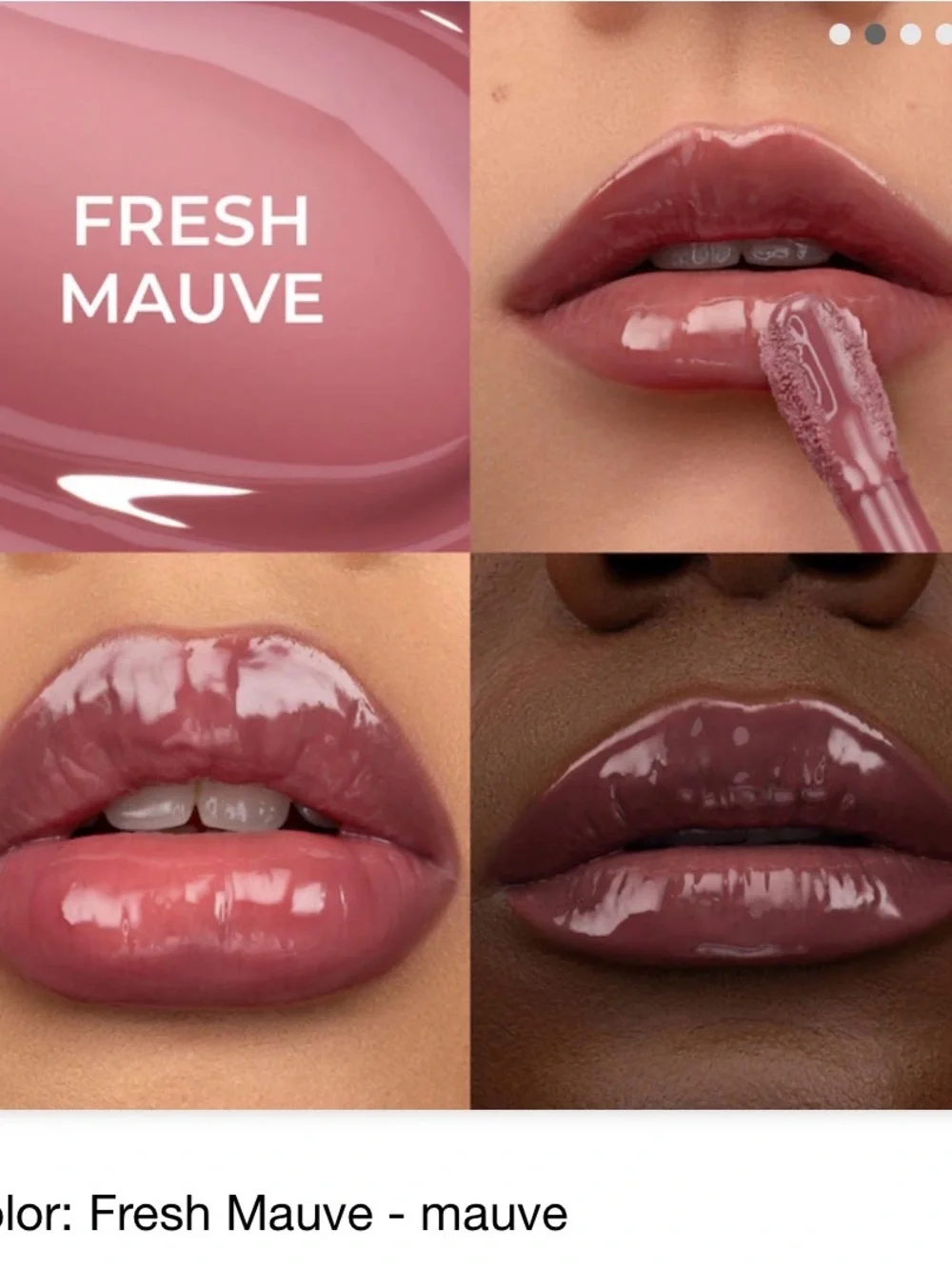 Natasha Denona Hy-Brid Tinted Gloss Balm — Fresh Mauve